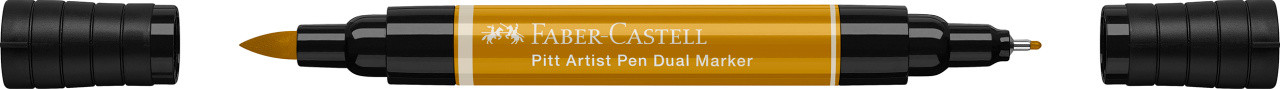 PITT ARTIST PEN DUAL MARKER AURIU VERZUI 268 FABER-CASTELL Faber-Castell imagine 2022 depozituldepapetarie.ro