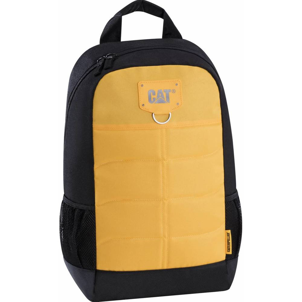 Rucsac CATERPILLAR Millennial Classic – Benji, material 600D HD polyester – negru cu galben CATERPILLAR imagine 2022 depozituldepapetarie.ro