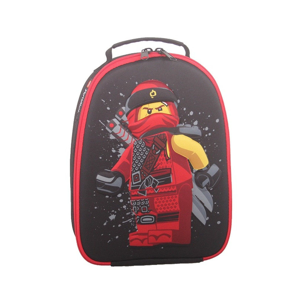 Rucsac negru LEGO M-Line – design rosu Ninjago Kai (pentru mancare) horus-center.ro imagine 2022 depozituldepapetarie.ro