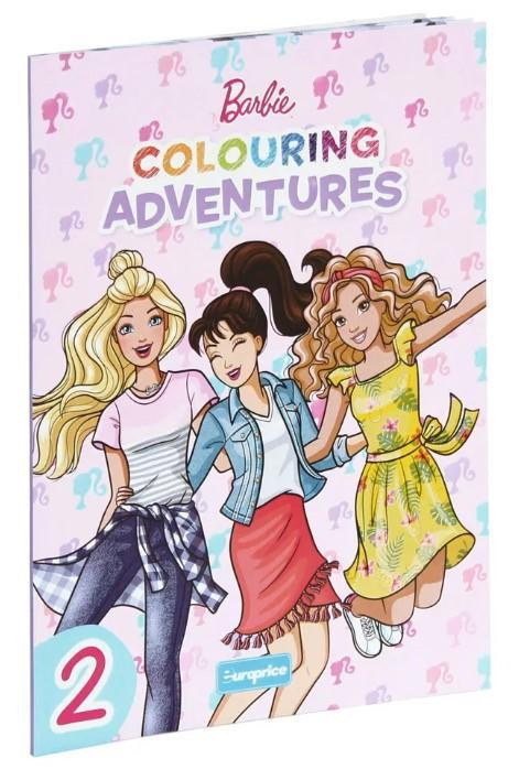 Carte de colorat - Barbie Colouring Adventures 2