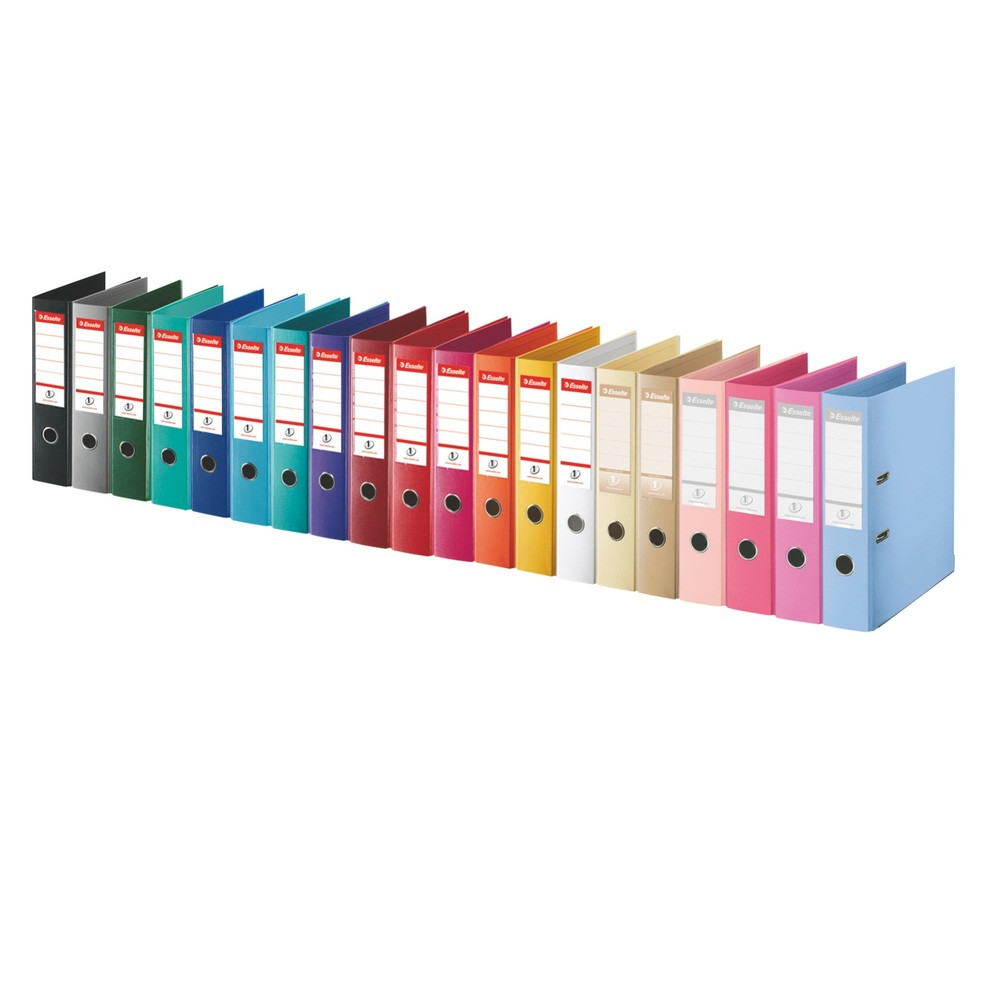 Biblioraft Esselte No.1 Power, PP/PP, partial reciclat, FSC, A4, 75 mm