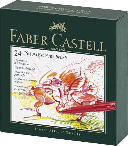 PITT ARTIST PEN CUTIE STUDIO 24 BUC FABER-CASTELL Faber-Castell imagine 2022 depozituldepapetarie.ro