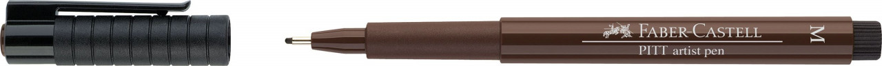 PITT ARTIST PEN M SEPIA FABER-CASTELL Faber-Castell imagine 2022 depozituldepapetarie.ro