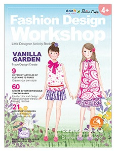 Carte creativa Stick”n Little Designer Activity book – Vanilla Garden horus-center.ro imagine 2022 depozituldepapetarie.ro