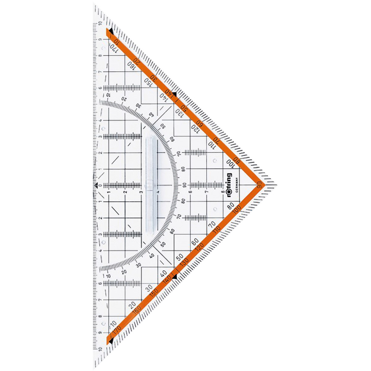 Echer 45° Rotring Geometry 20/23 cm cu Raportor si Maner horus-center.ro imagine 2022 depozituldepapetarie.ro