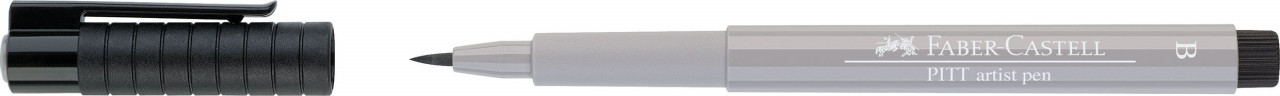 PITT ARTIST PEN BRUSH GRI CALD III FABER-CASTELL Faber-Castell imagine 2022 depozituldepapetarie.ro