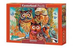 Puzzle 2000 Piese – Owls – Castorland Castorland imagine 2022 depozituldepapetarie.ro