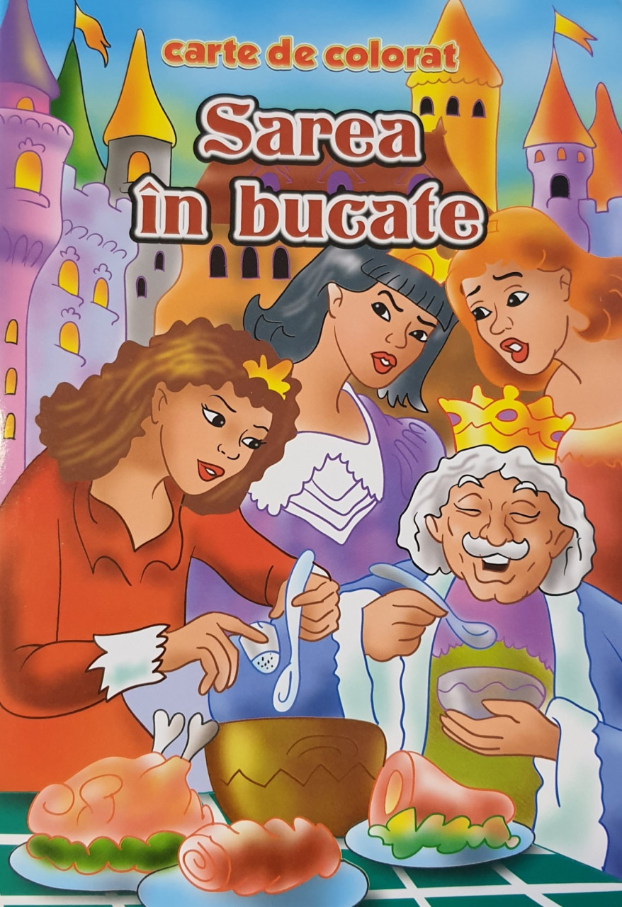 Carte de Colorat - Sarea in Bucate Carte de Colorat - Sarea in Bucate