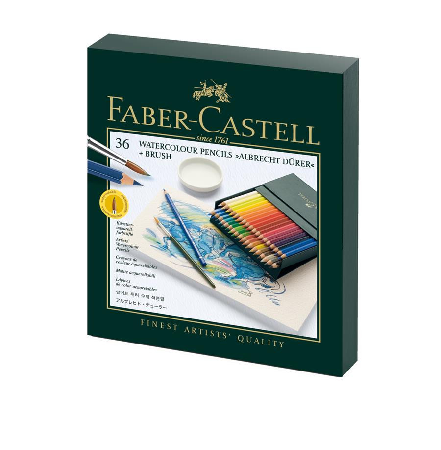 Creioane Colorate Acuarela 36 Culori Studio Durer Faber-Castell Faber-Castell imagine 2022 depozituldepapetarie.ro