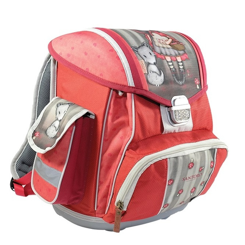 Ghiozdan ergonomic rigid Gorjuss Little Red Riding Hood Gorjuss imagine 2022 depozituldepapetarie.ro