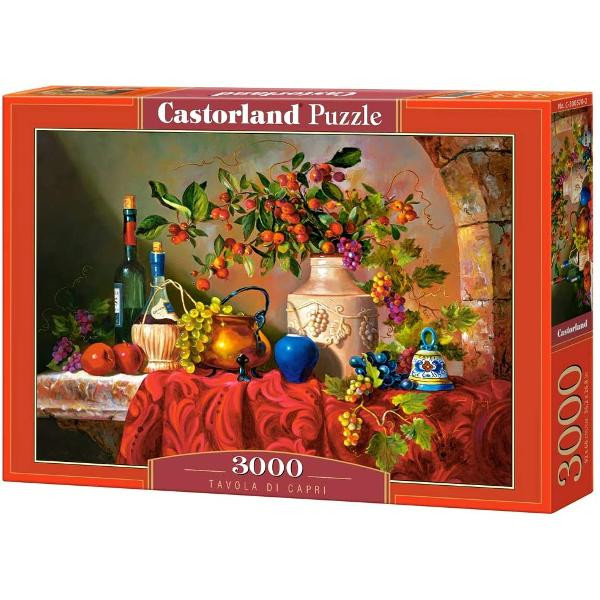 Puzzle 3000 Piese – Tavola di Capri – Castorland Castorland imagine 2022 depozituldepapetarie.ro