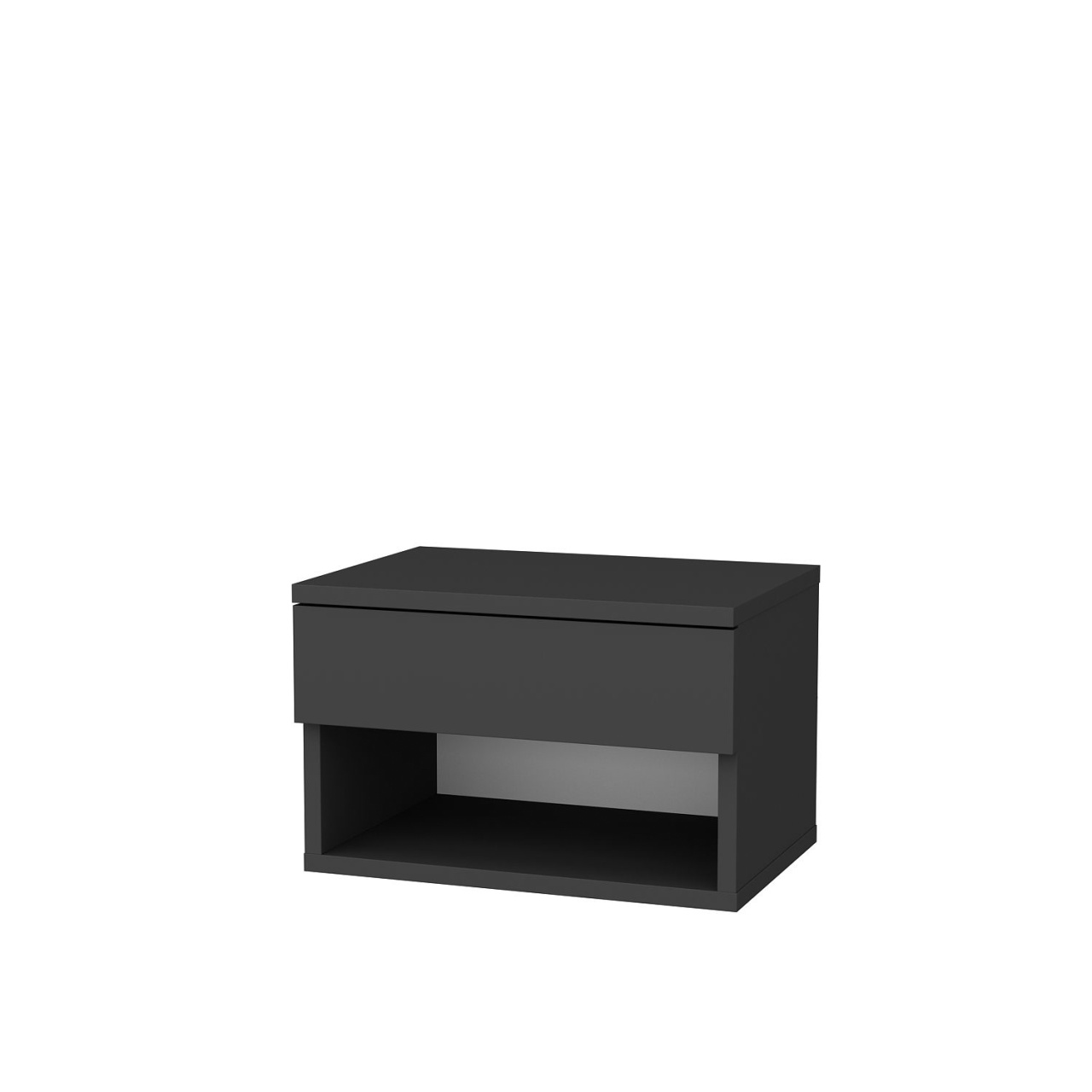 Noptiera, Grand Cozy, UnicUtil, 44 x 32 x 29 cm, Antracit