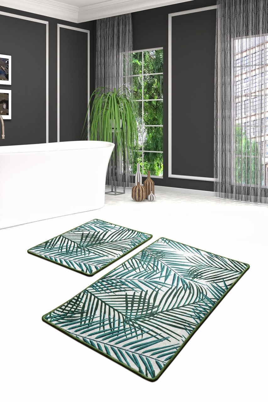 Set covorase baie 2 piese, Elegant Design, UnicUtil, Multicolor