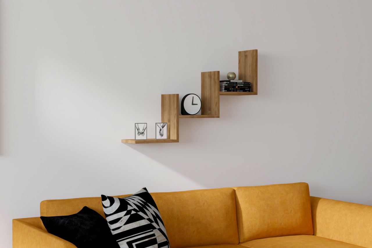 Rafturi perete, Vintage Line, UnicUtil, 60 x 90 x 19 cm, Nuc
