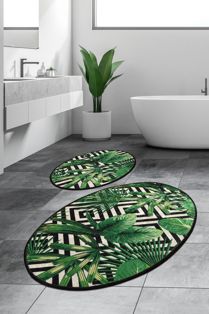 Set covorase baie 2 piese, Chic Finish, UnicUtil, Multicolor