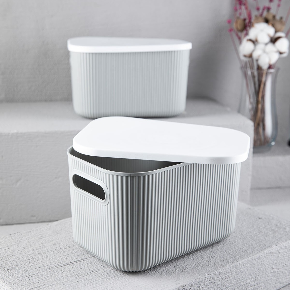 Cutie depozitare , UnicUtil, Spacious Premium, Gri