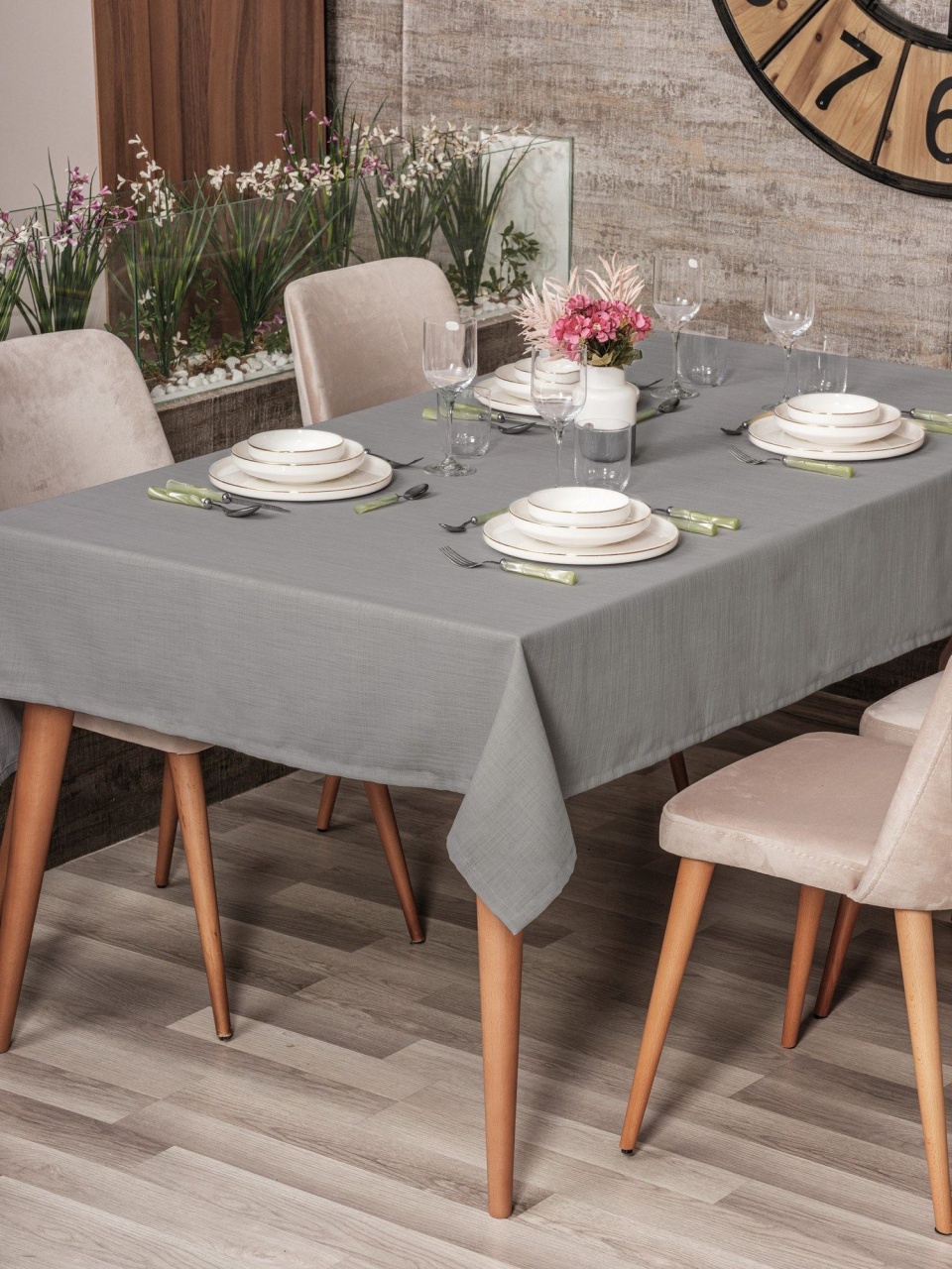 Fata de masa, Comfort Plush, UnicUtil, Gri