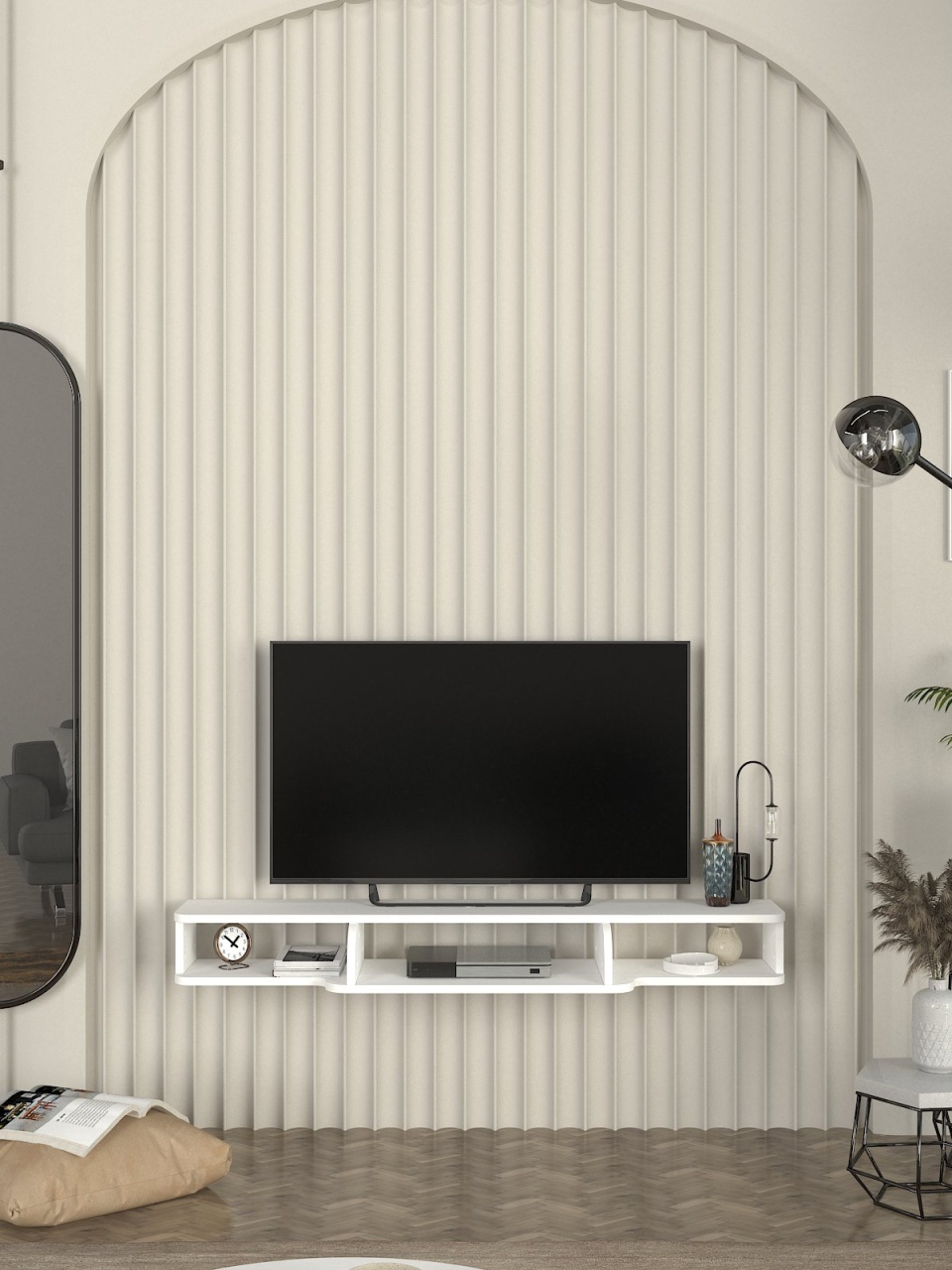 Comoda TV, Cozy Look, UnicUtil, Alb