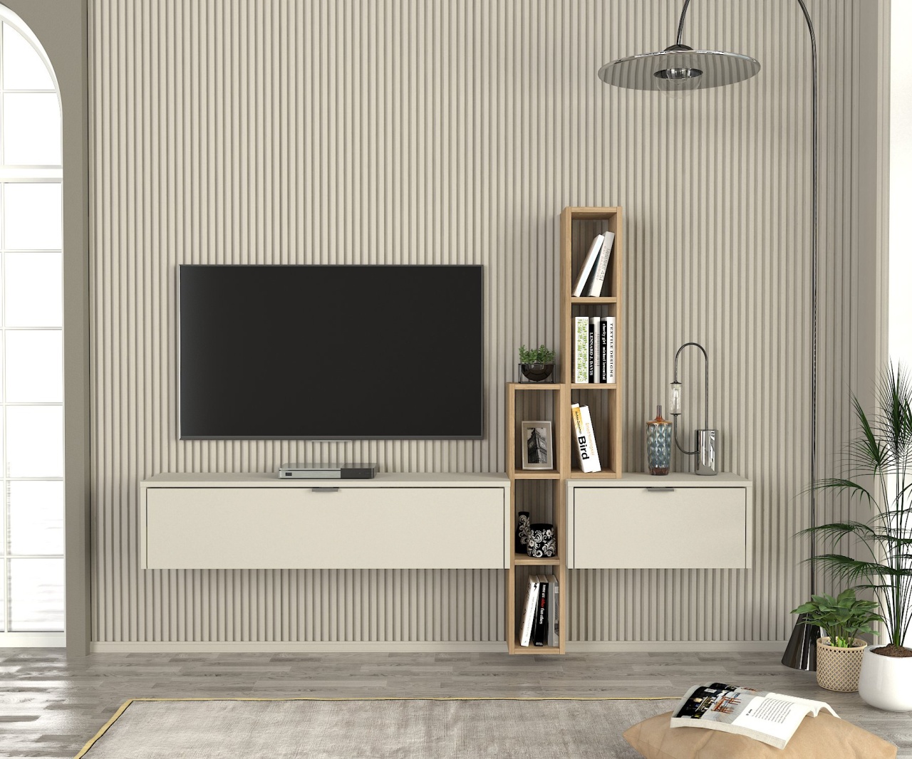 Comoda TV, Premium Look, UnicUtil, Crem