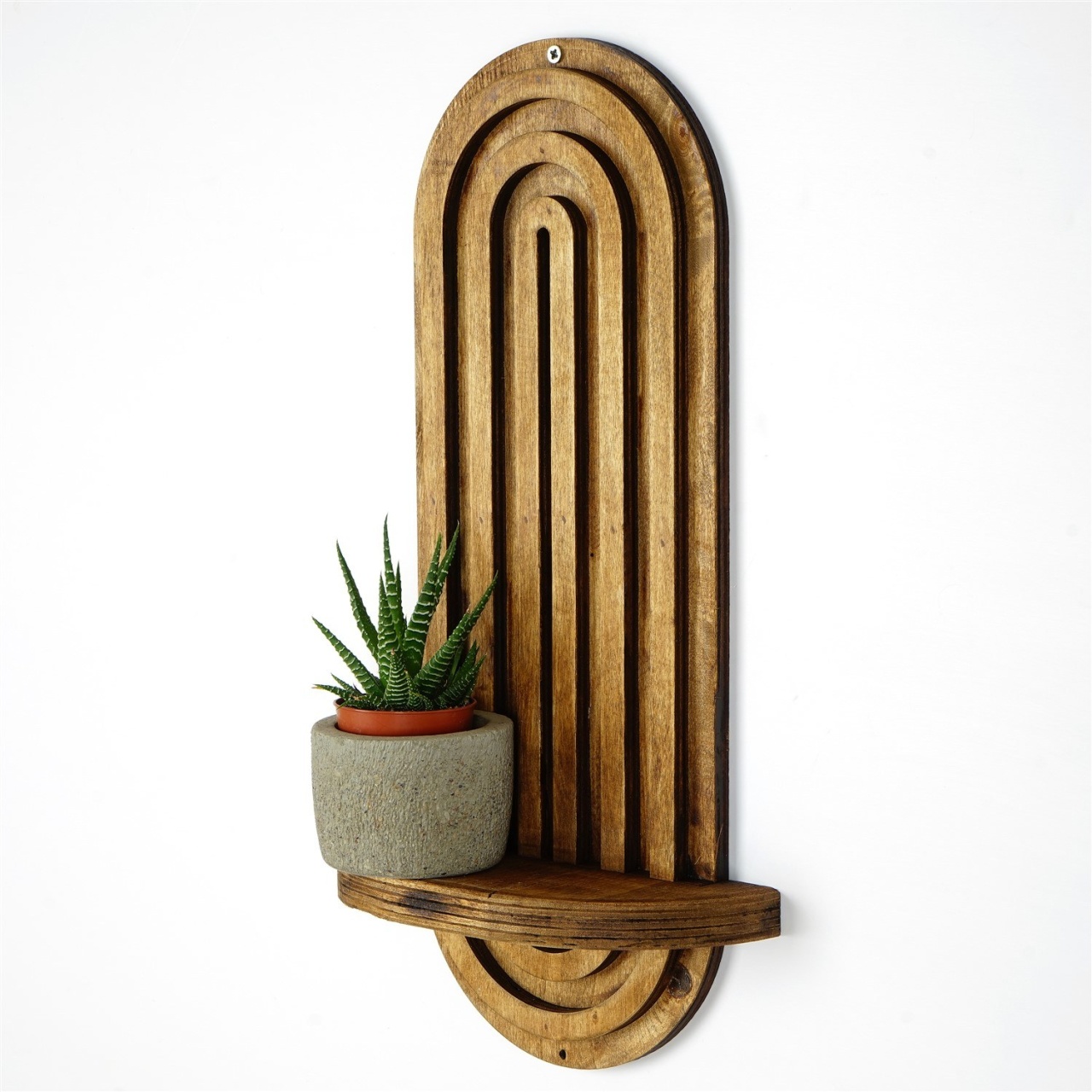 Raft perete, Royal Oak, UnicUtil, 40 x 20 x 9 cm, Nuc