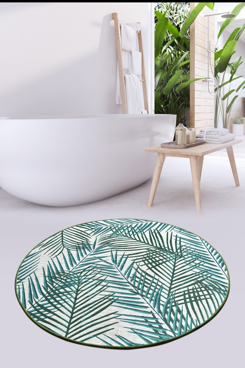 Covoras de baie, Chic Finish, 100 cm, UnicUtil, Multicolor