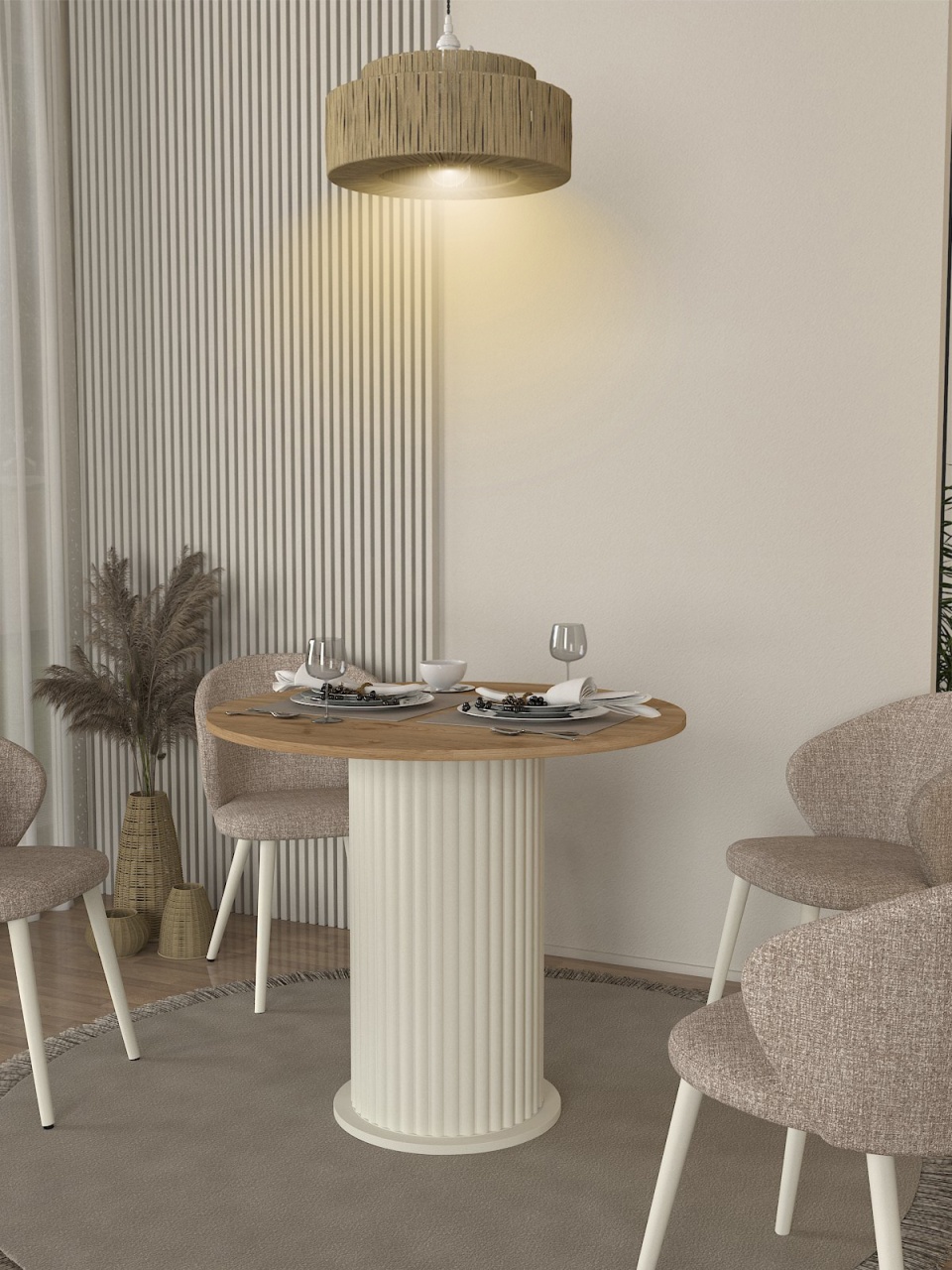 Masa dining, Smart Fit, UnicUtil, Crem