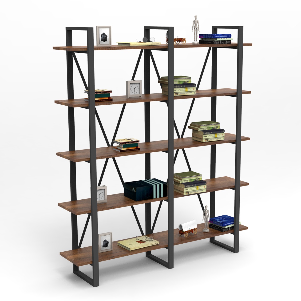 Biblioteca UnicUtil Nuc 154.8 x 29.5 x 180 cm