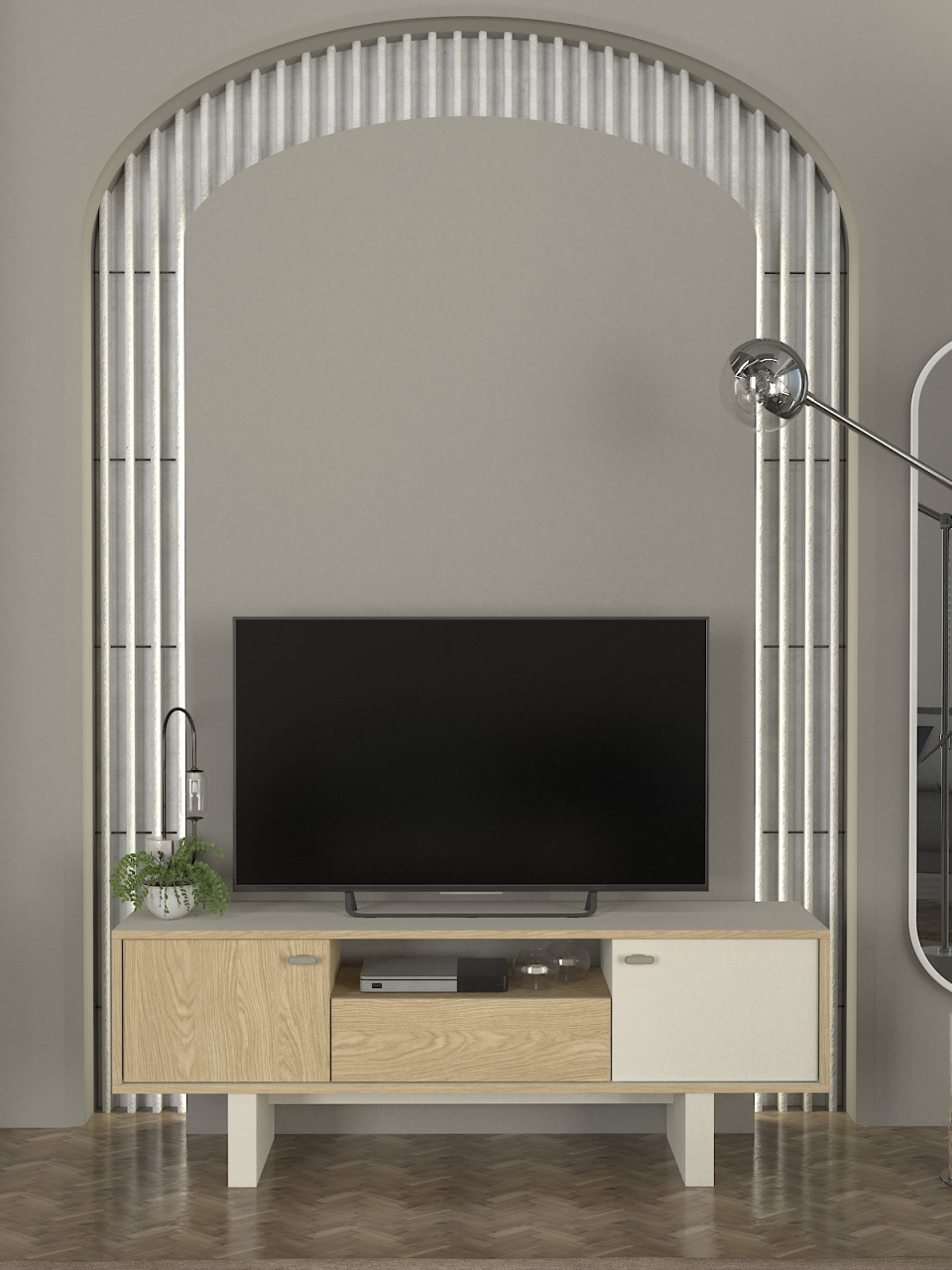 Comoda TV, Pure Style, UnicUtil, Crem