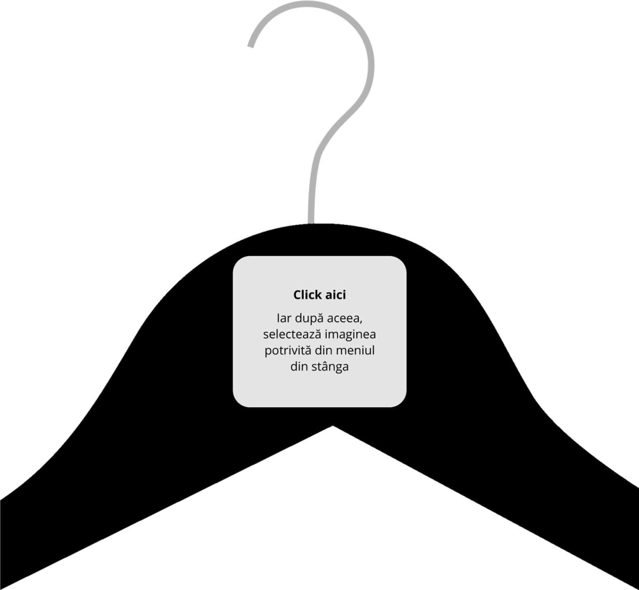 Personalizare umeras negru