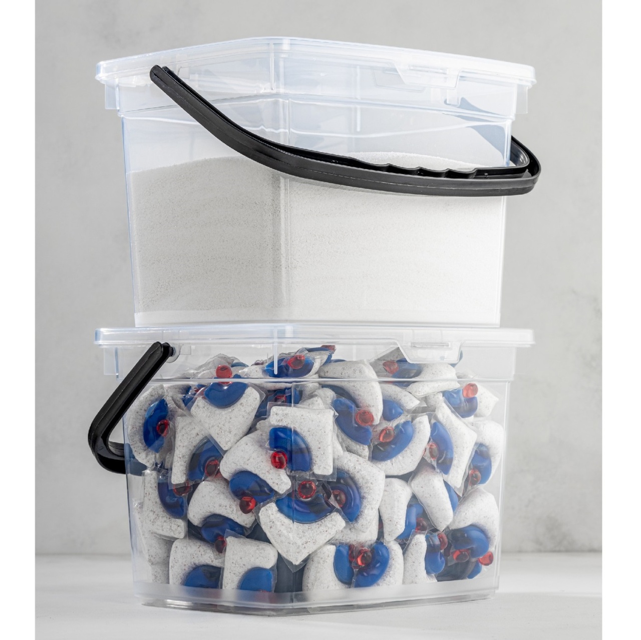 Set 2 recipiente alimentare , UnicUtil, Modern Stylish, Alb