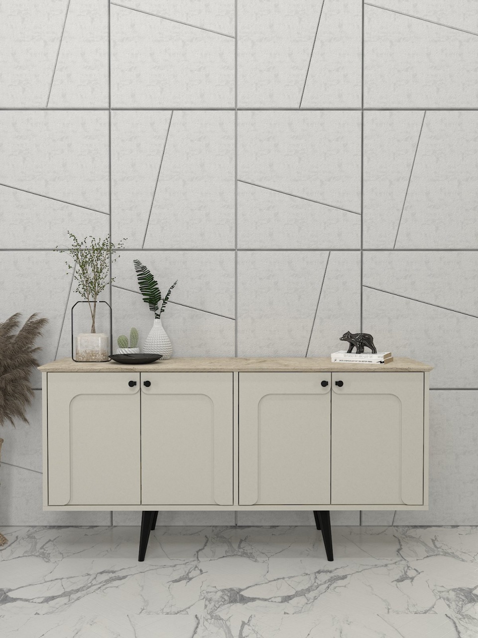 Comoda TV, Elegant Touch, UnicUtil, Crem