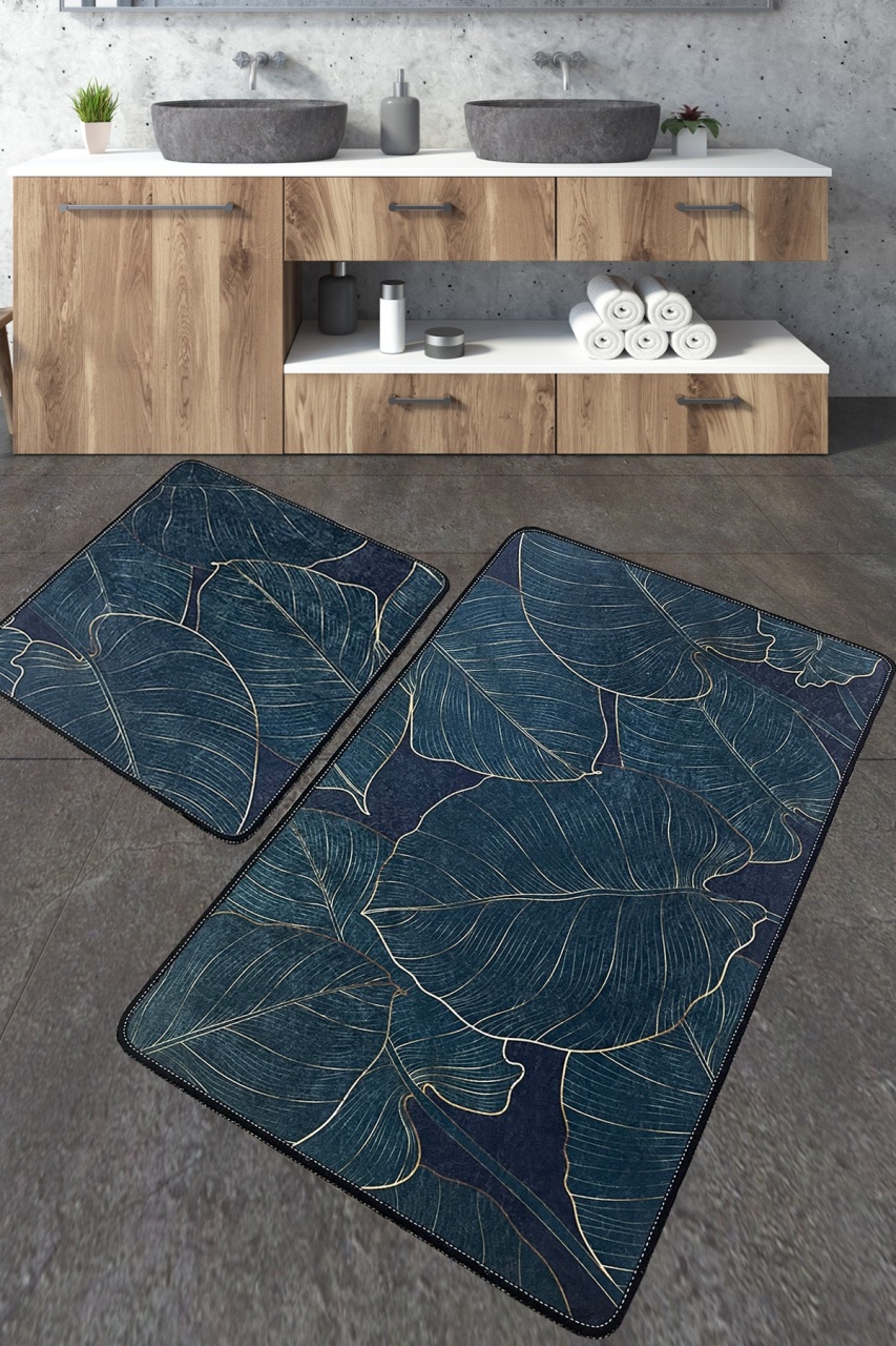 Set covorase baie 2 piese, Elegant Design, UnicUtil, Multicolor