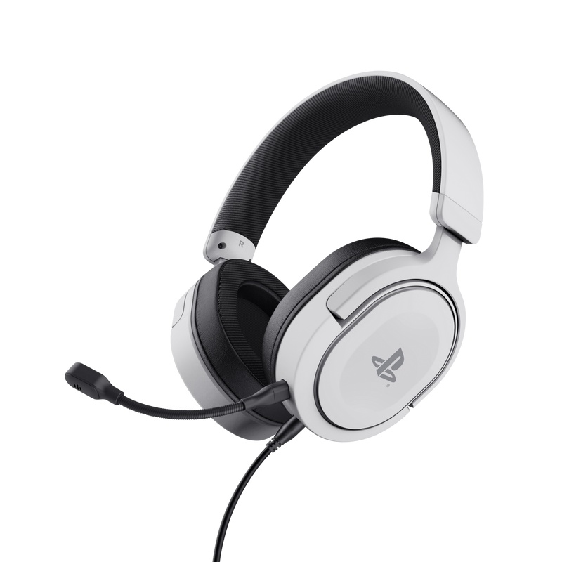 Casti Gaming Head-band Trust GXT 498 Forta, Wired, Alb