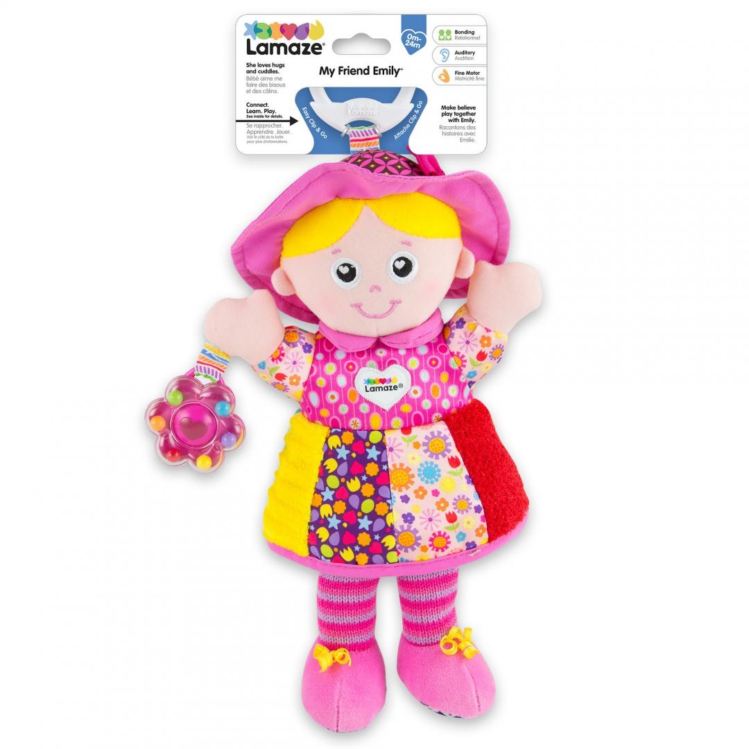JUCARIE PENTRU BEBELUSI, PAPUSICA EMILIA, LAMAZE