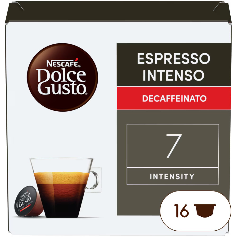 Capsule Nescafe Dolce Gusto Espresso Intenso Decaffeinato 16 Buc x 7 Gr