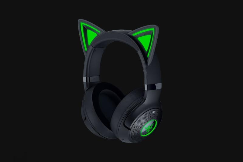 Casti Gaming Head-band Razer Kraken Kitty V2 BT, Wireless, Negru