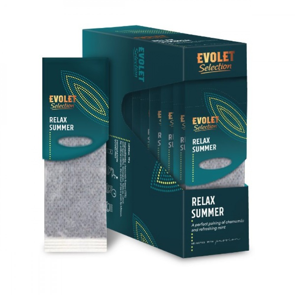 Ceai Relax Summer Evolet Horeca Selection Grand Pack 20 plicuri x 4g