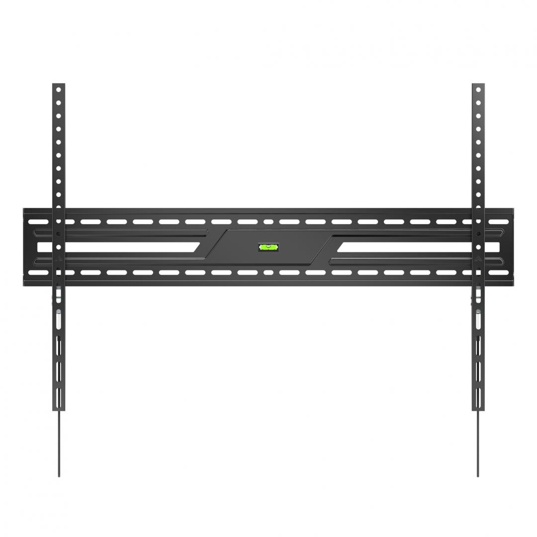 Suport perete TV Serioux 43-100" Fix 75kg Profil 30mm Material: Otel Finisarea suprafeței: vopsea electrostatica Dimensiune ecran: 43"-100"