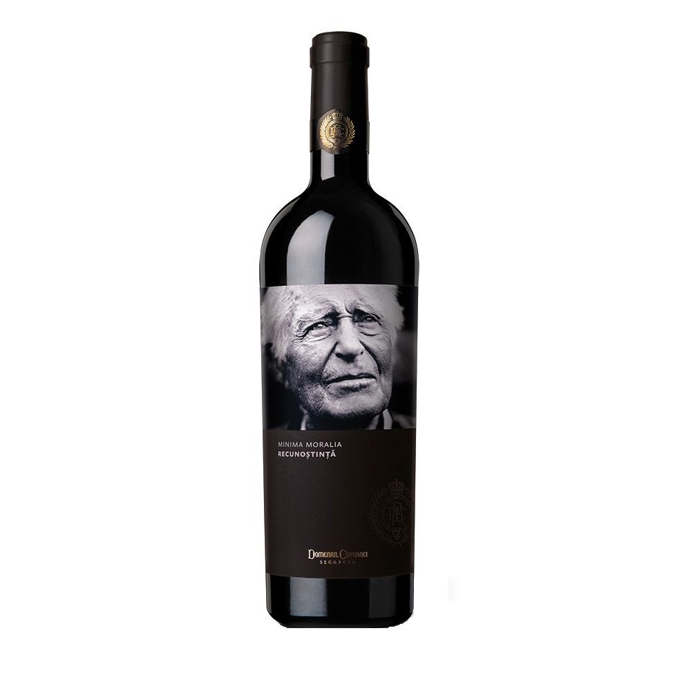 Vin Rosu Sec Minima Moralia Recunostinta Domeniul Coroanei Segarcea 0.75L
