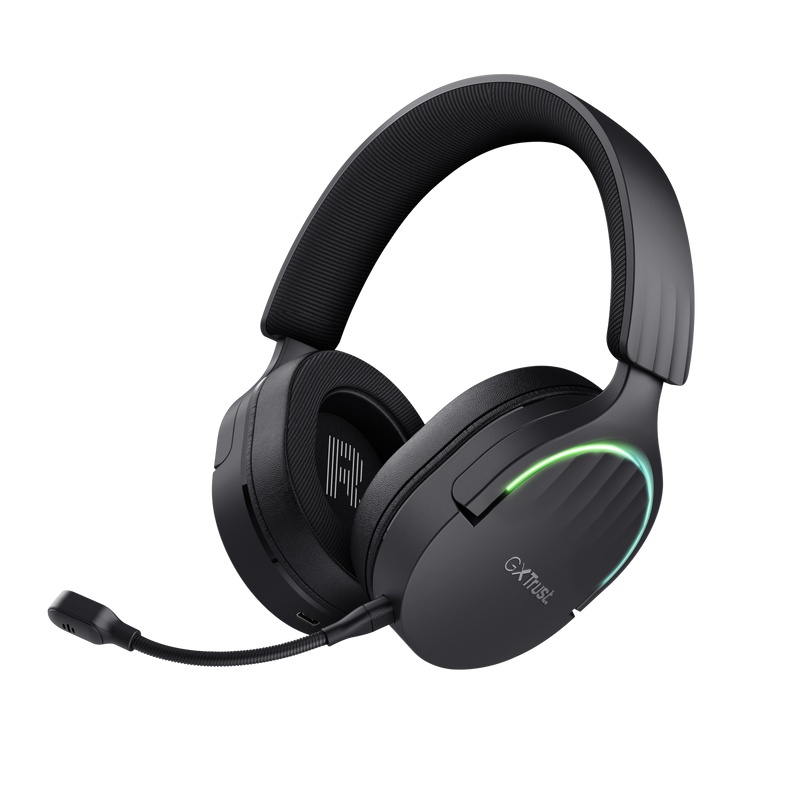 Casti Gaming Head-band TRUST GXT 491 Fayzo, Wireless, Negru