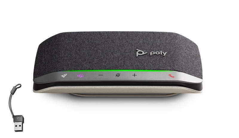 Casti Poly Sync 20-M, Wireless, Noise-canceling, Negru