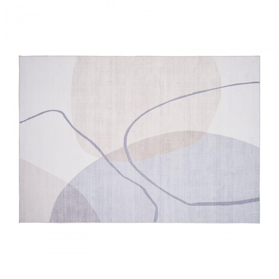 Covor printat, CONOR 160x230 cm, lavabil cu spate antialunecare, inaltime fir 3mm