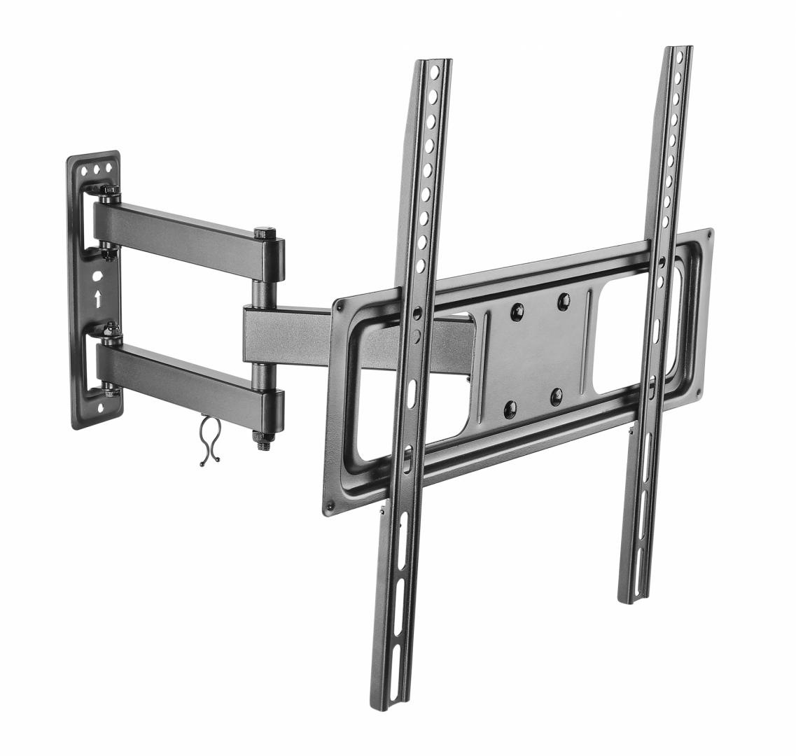 Suport de perete Akai cu inclinatie +10/-15°, diagonala display 32"-55", VESA min. 75x75, VESA max. 400x400, suporta pana la 35kg, distanta fata de