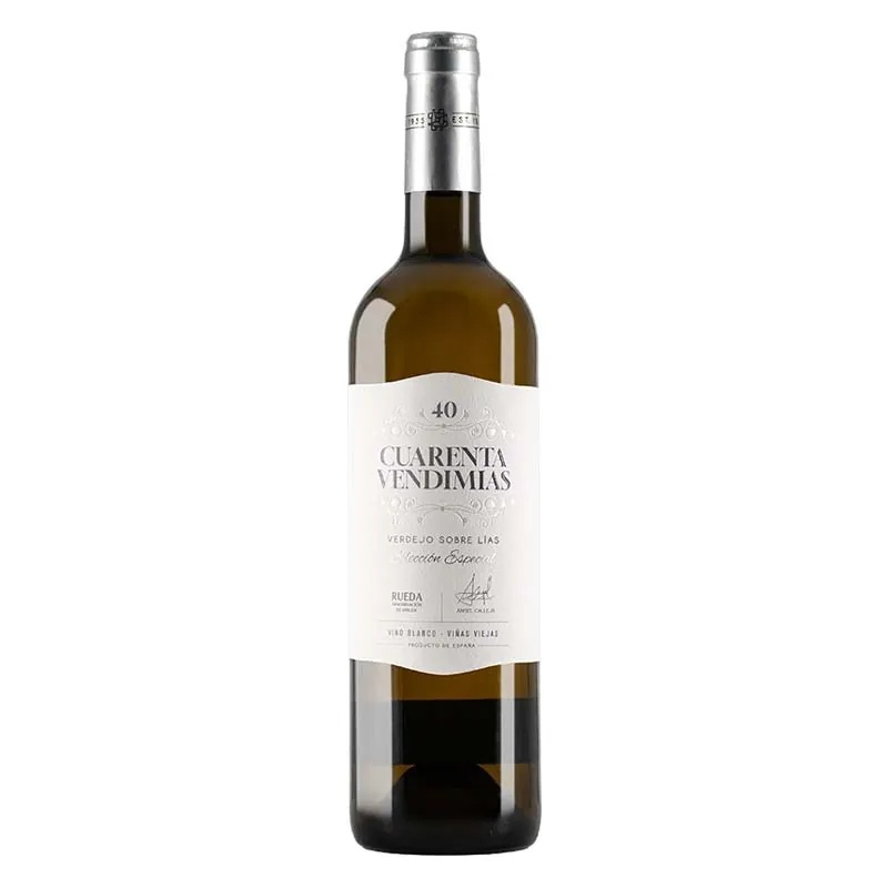 Vin Cuatro Rayas Cuarenta Vendimias Verdejo Alb Sec 0.75L