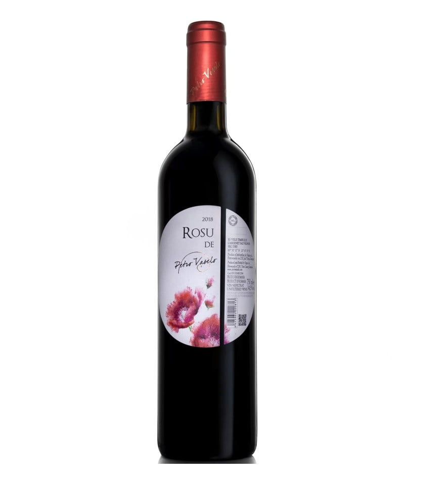 Vin Rosu Sec de Petro Vaselo 0.75l