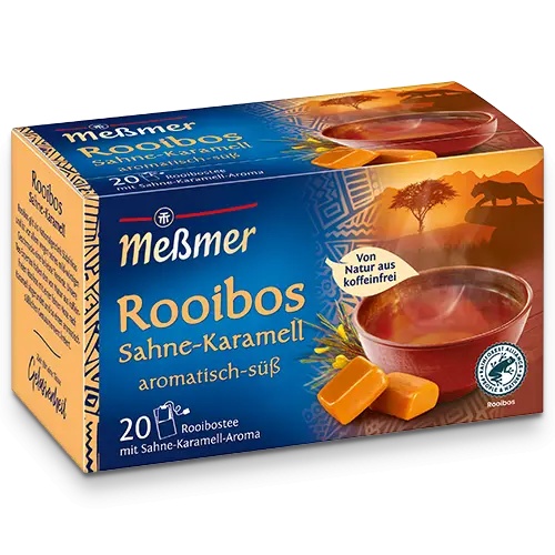 Ceai Mic Dejun Meßmer Classic Rooibos Cream , Messmer Caramel 20 plicuri x 2 Gr