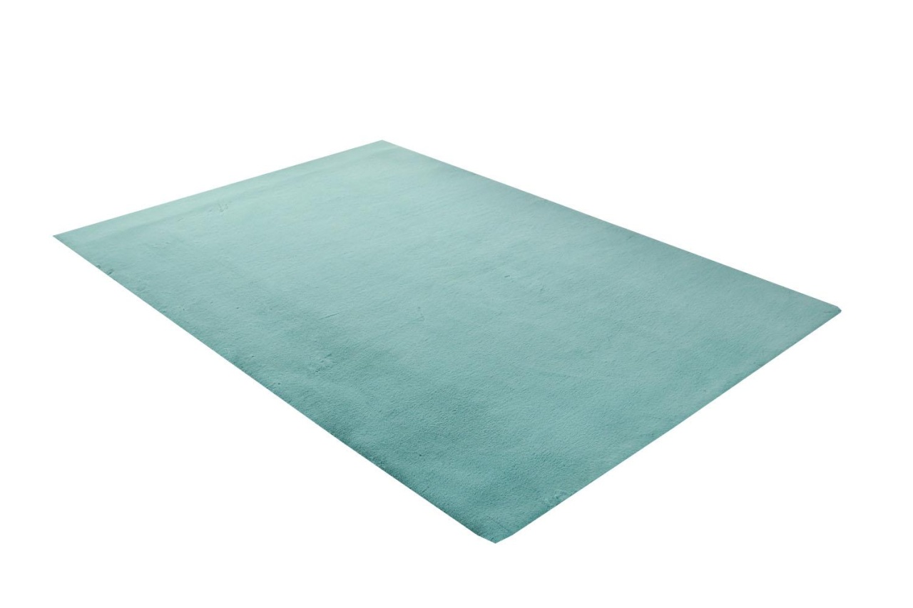 Covor Heinner Shaggy soft blanita Turcoaz 200x300 cm