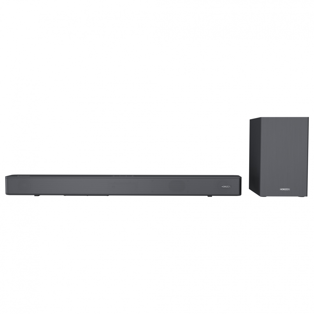 SOUNDBAR HORIZON HAV-S2630W / System 2.1 / Max Audio Power 110W (30W x2 + 50W) / Wireless Subwoofer / Digital Optical / AUX (3.5mm) / HDMI-ARC (CEC)