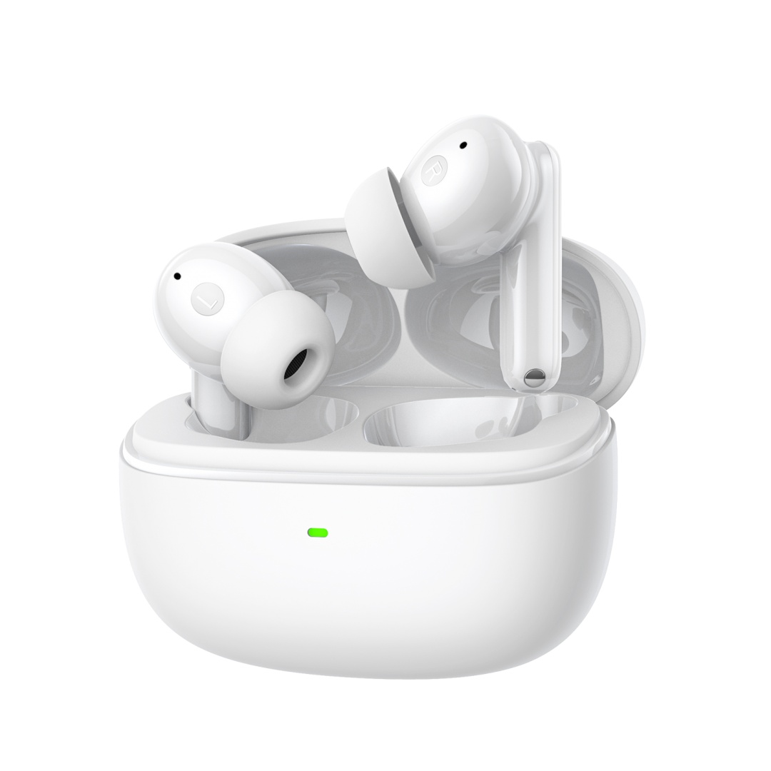 Casti In-ear HATOR Hyperpunk Truepods Hybrid ANC, Fara Fir, noise-canceling, Alb