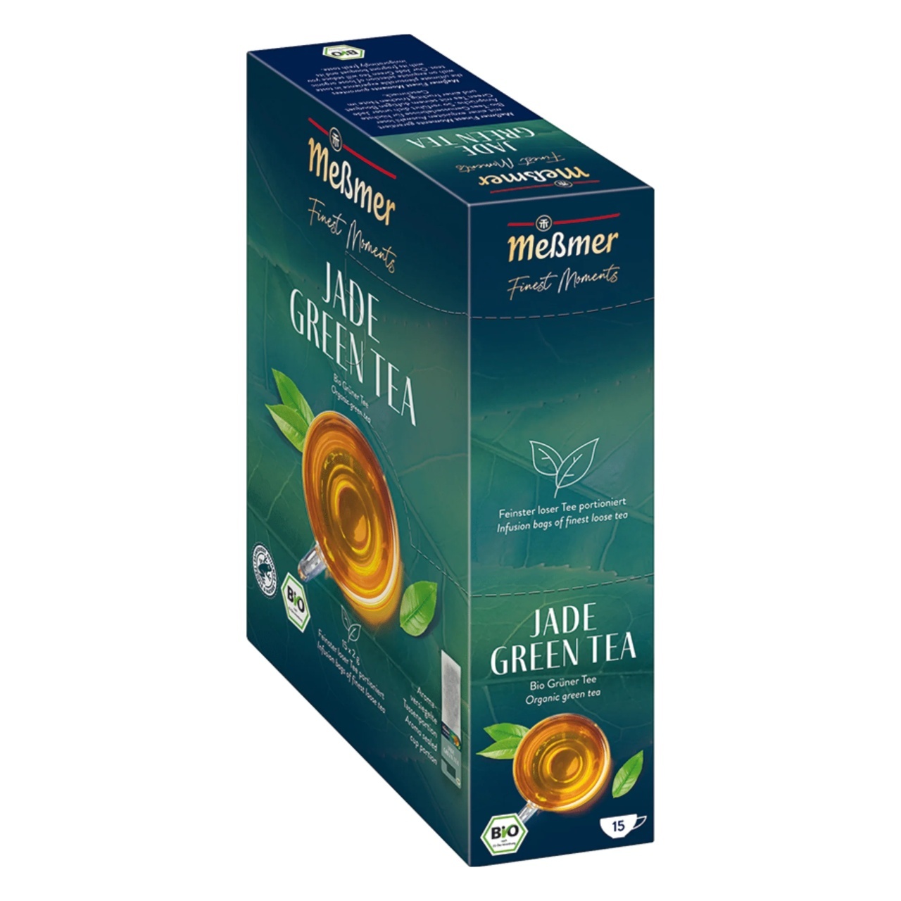 Ceai Verde Horeca Messmer Finest Moments Lovely Meßmer Jade Green Tea 15 Plicuri